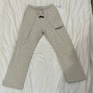 NWT Essentials grey sweat pants